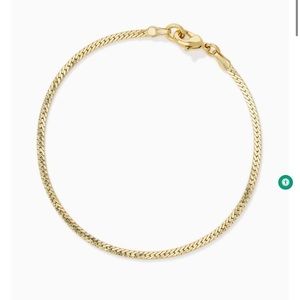 Elisa Herringbone Chain Bracelet
